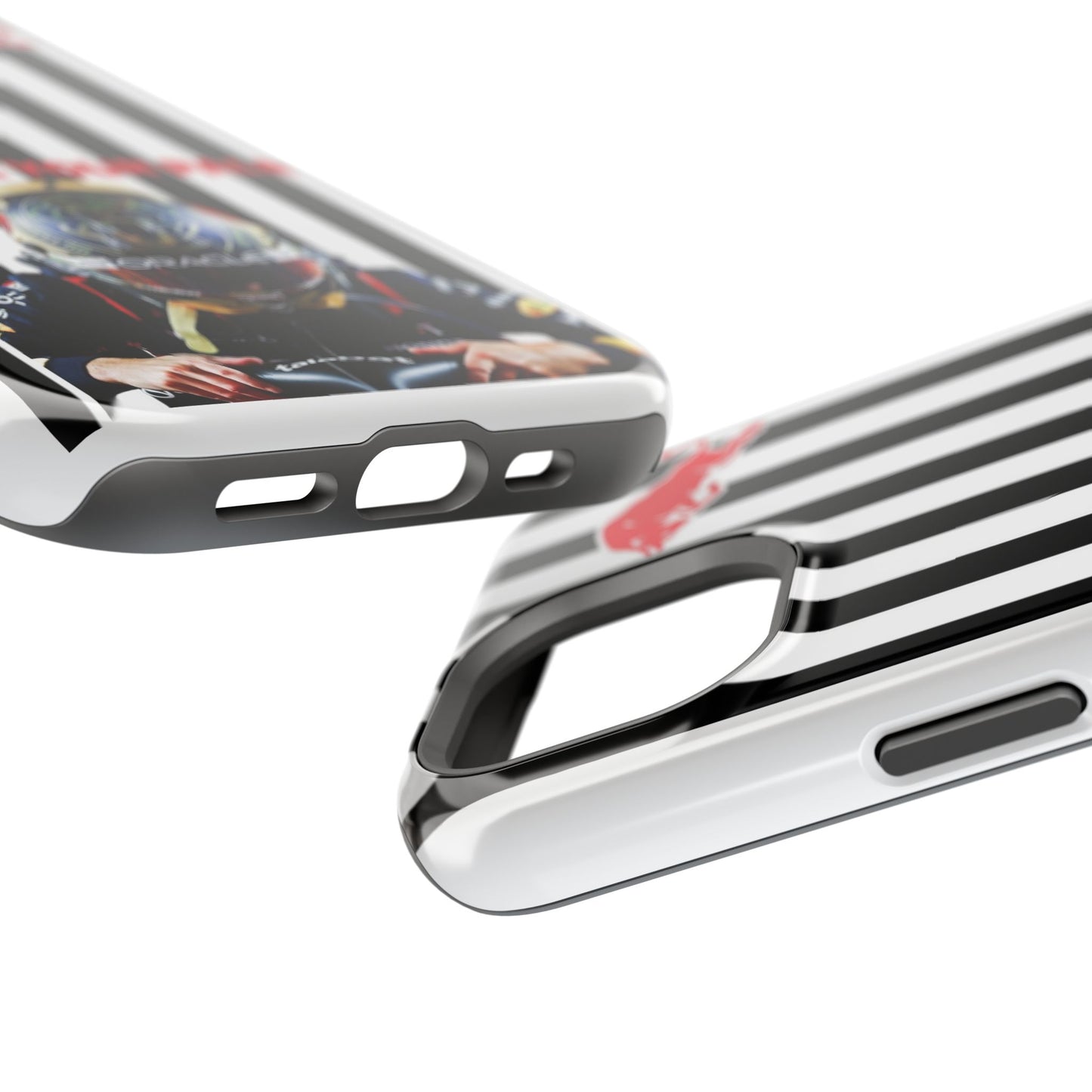 Sleek Magnetic Phone Case, Race Car Enthusiast Gift, Customizable Tough Protector, Unique Racing Design, Power in Your Palm