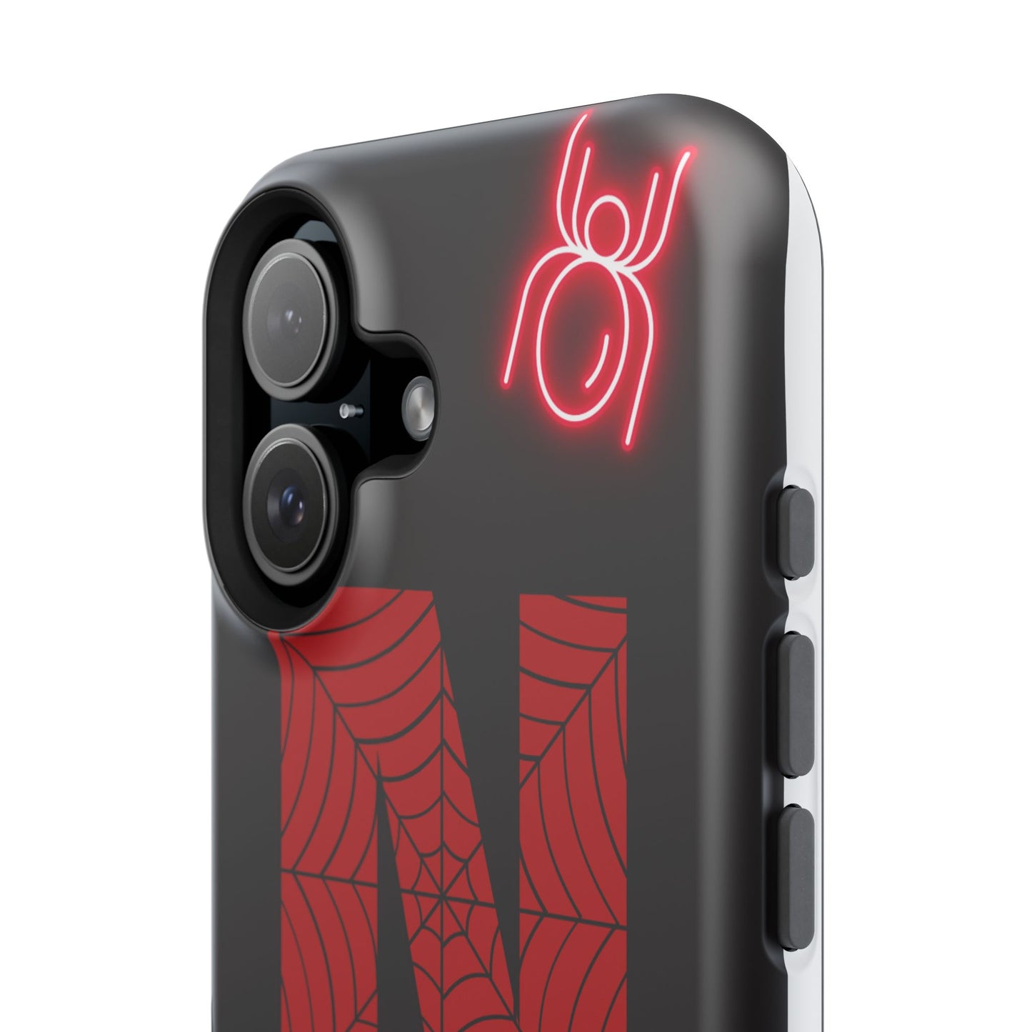 Spider-Design Impact Case for Netflix Lovers, Phone Cover, Gift for Movie Buffs, Halloween Accessory, Unique Phone Protector