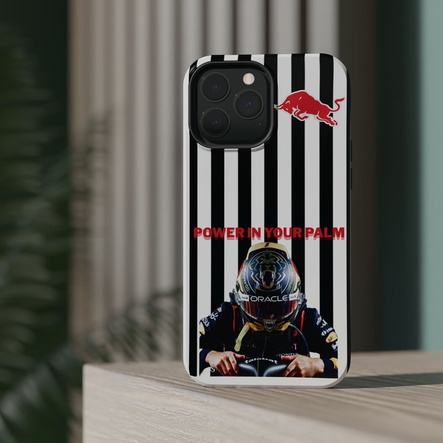 Sleek Magnetic Phone Case, Race Car Enthusiast Gift, Customizable Tough Protector, Unique Racing Design, Power in Your Palm