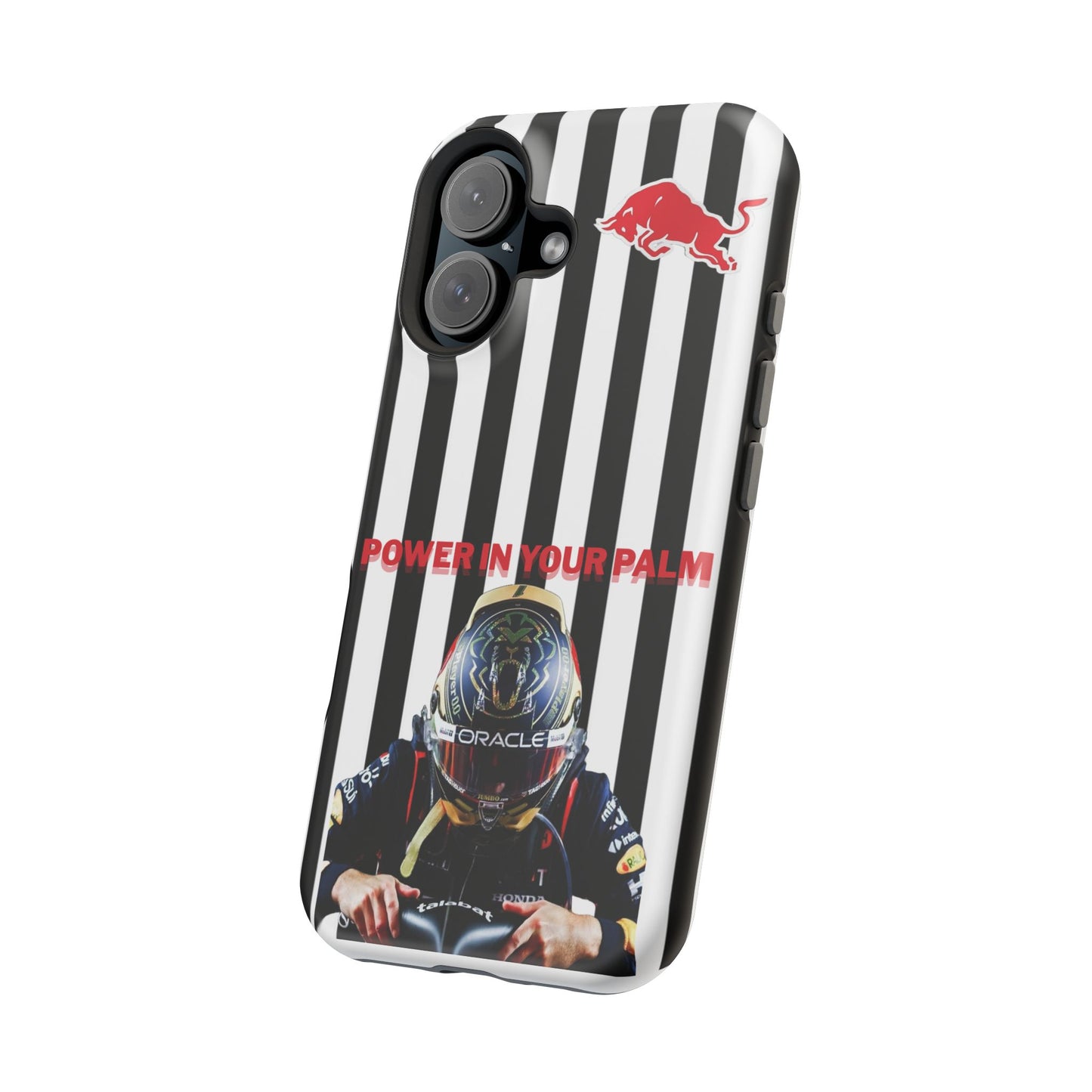 Sleek Magnetic Phone Case, Race Car Enthusiast Gift, Customizable Tough Protector, Unique Racing Design, Power in Your Palm