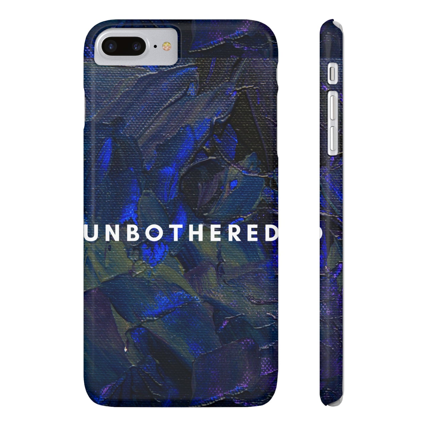 Unbothered Slim Phone Case - Stylish Accessory for Trendsetters, Gift for Minimalists, Phone Protector