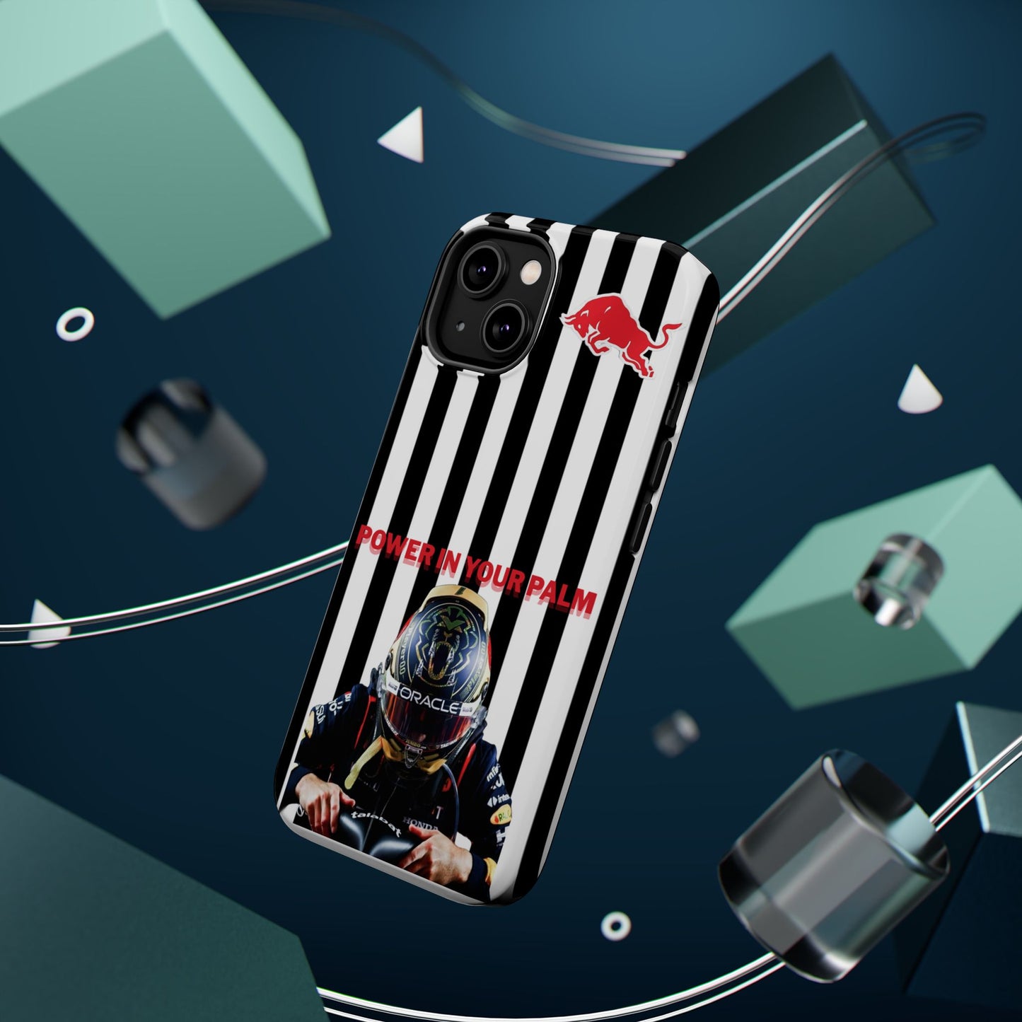 Sleek Magnetic Phone Case, Race Car Enthusiast Gift, Customizable Tough Protector, Unique Racing Design, Power in Your Palm