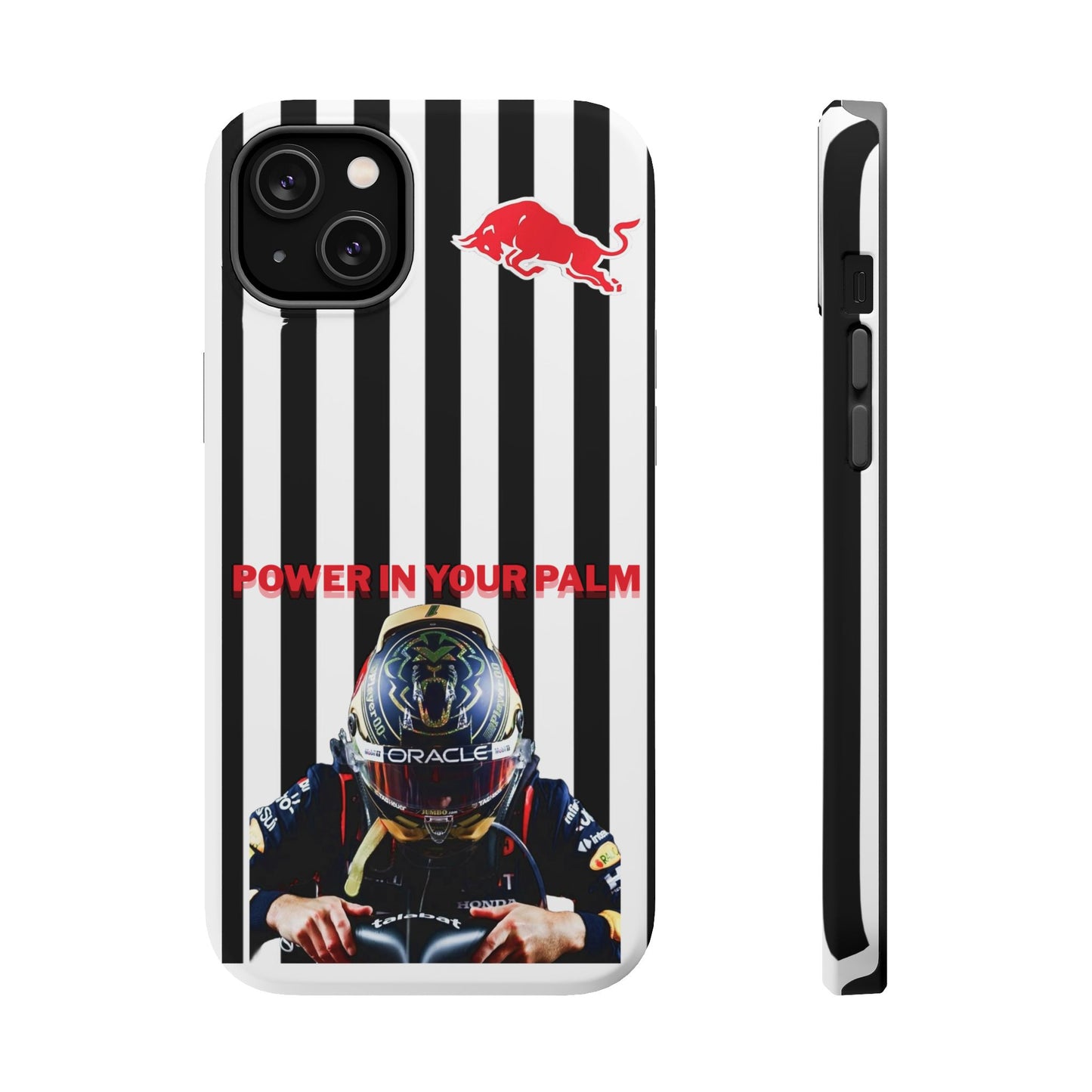 Sleek Magnetic Phone Case, Race Car Enthusiast Gift, Customizable Tough Protector, Unique Racing Design, Power in Your Palm