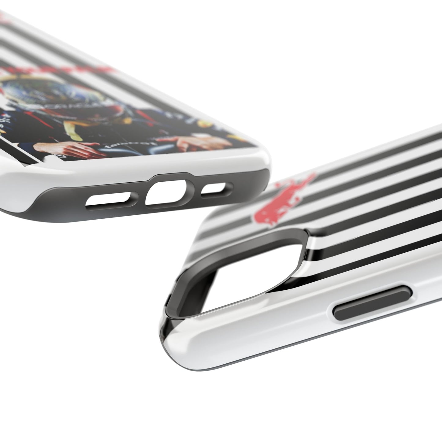 Sleek Magnetic Phone Case, Race Car Enthusiast Gift, Customizable Tough Protector, Unique Racing Design, Power in Your Palm
