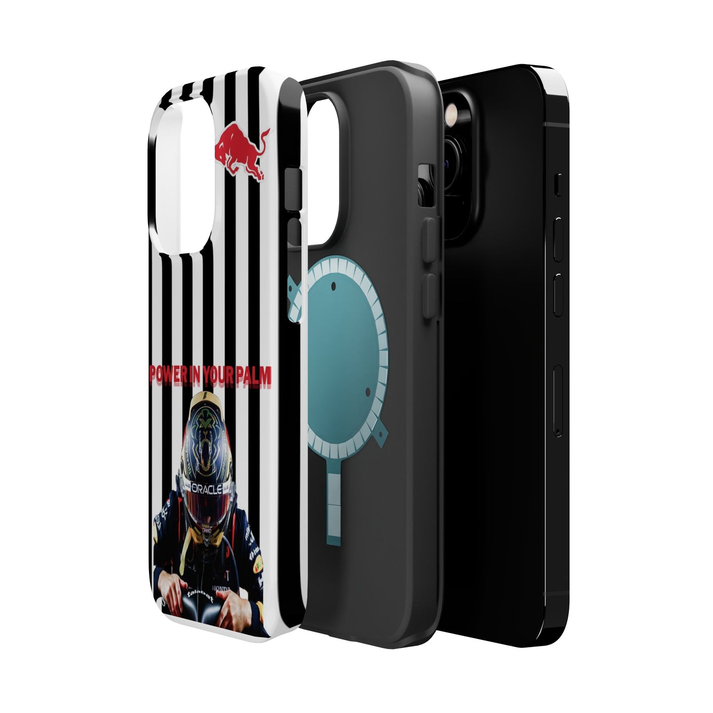 Sleek Magnetic Phone Case, Race Car Enthusiast Gift, Customizable Tough Protector, Unique Racing Design, Power in Your Palm