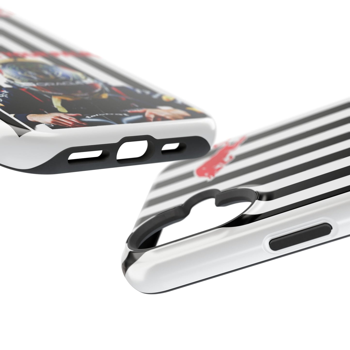 Sleek Magnetic Phone Case, Race Car Enthusiast Gift, Customizable Tough Protector, Unique Racing Design, Power in Your Palm