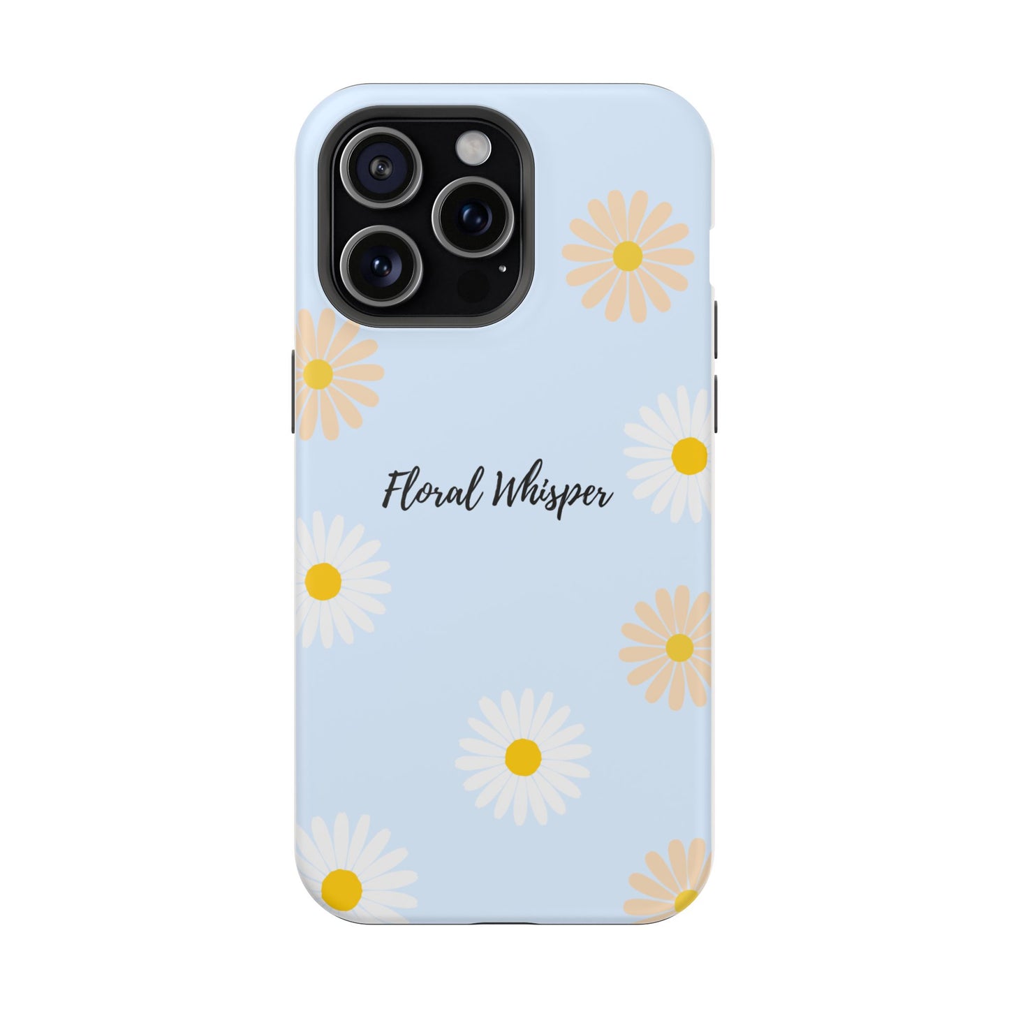 Floral Whisper Impact-Resistant Phone Case | Cute Floral Design, Summer Gift, Durable Phone Accessory, Nature Lover's Case, Protective Cover