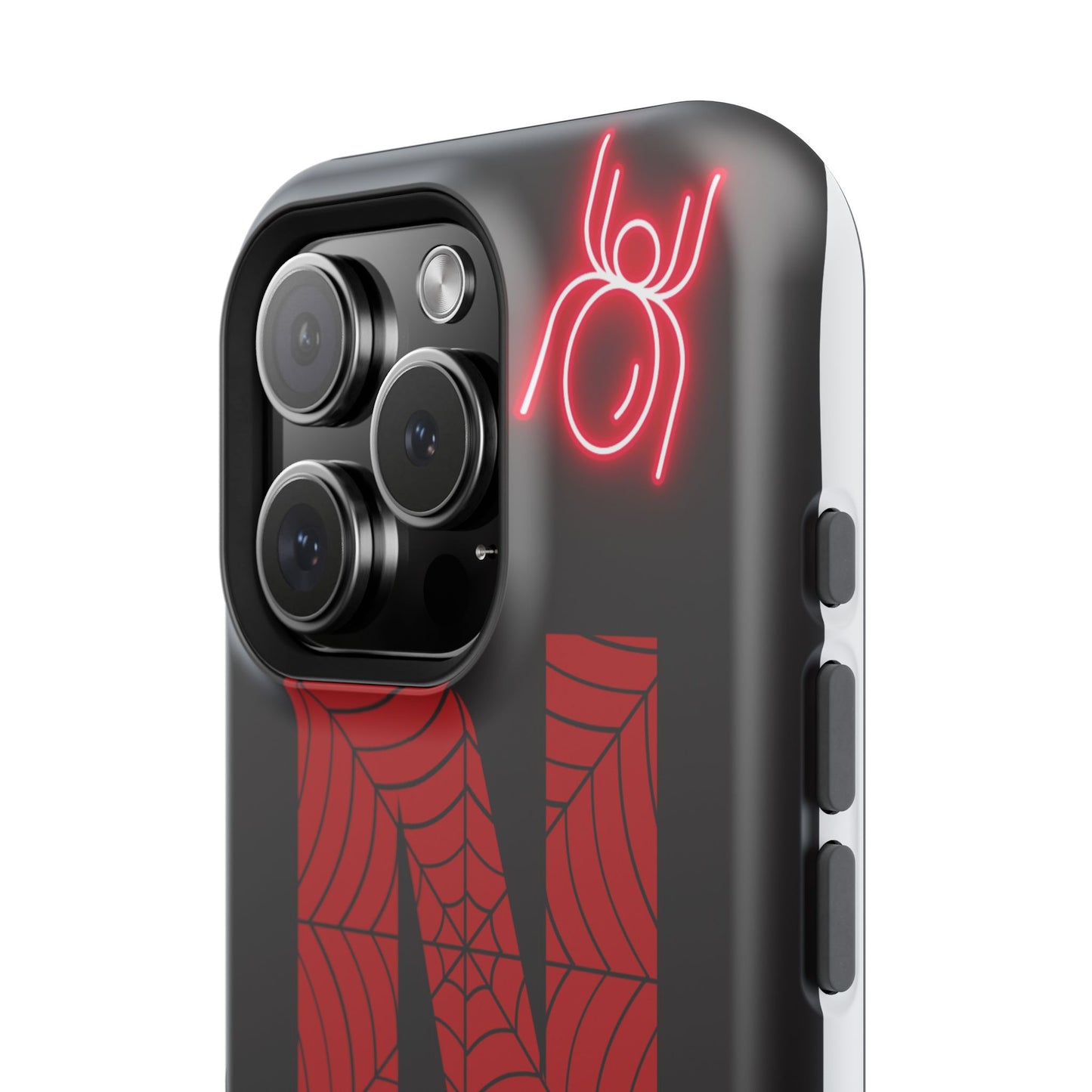 Spider-Design Impact Case for Netflix Lovers, Phone Cover, Gift for Movie Buffs, Halloween Accessory, Unique Phone Protector