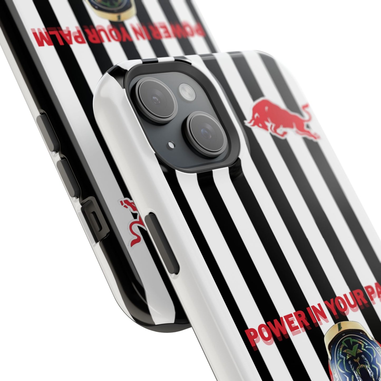 Sleek Magnetic Phone Case, Race Car Enthusiast Gift, Customizable Tough Protector, Unique Racing Design, Power in Your Palm