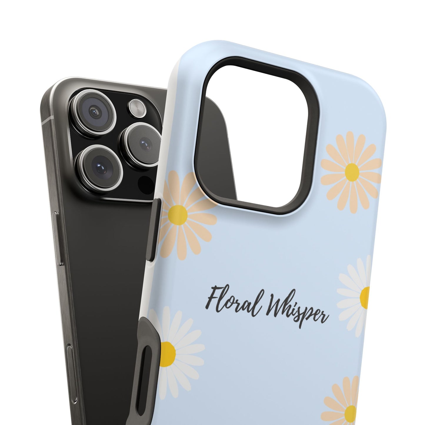 Floral Whisper Impact-Resistant Phone Case | Cute Floral Design, Summer Gift, Durable Phone Accessory, Nature Lover's Case, Protective Cover