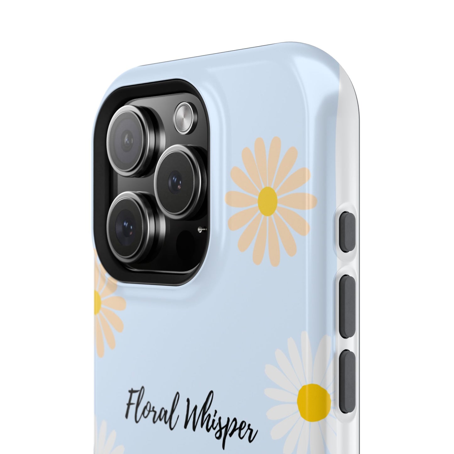 Floral Whisper Impact-Resistant Phone Case | Cute Floral Design, Summer Gift, Durable Phone Accessory, Nature Lover's Case, Protective Cover