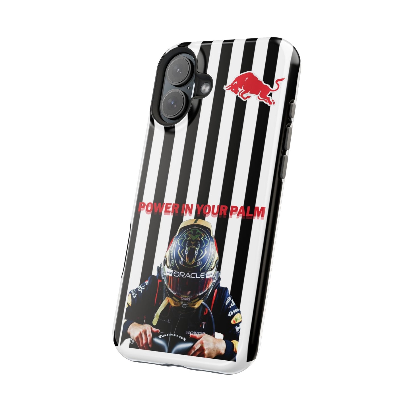 Sleek Magnetic Phone Case, Race Car Enthusiast Gift, Customizable Tough Protector, Unique Racing Design, Power in Your Palm