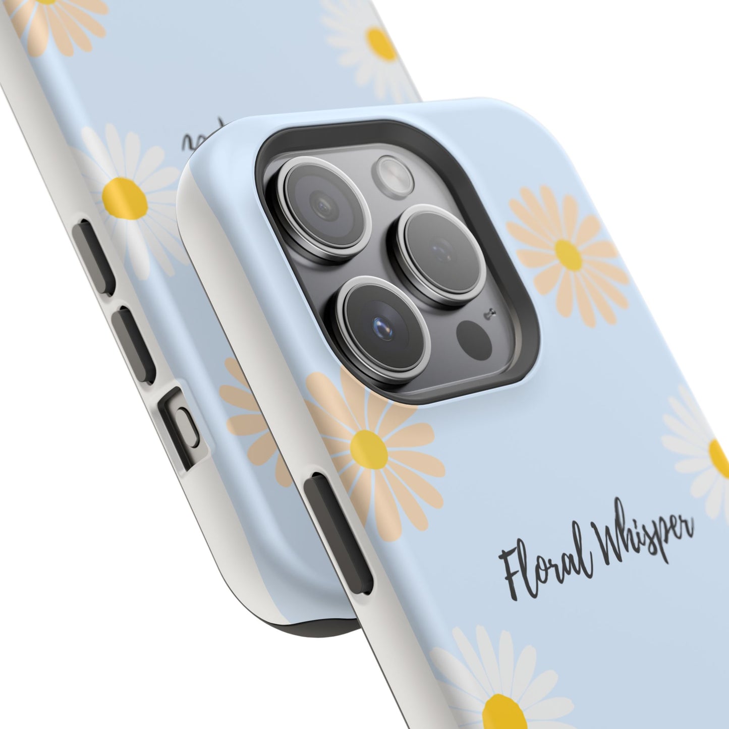 Floral Whisper Impact-Resistant Phone Case | Cute Floral Design, Summer Gift, Durable Phone Accessory, Nature Lover's Case, Protective Cover