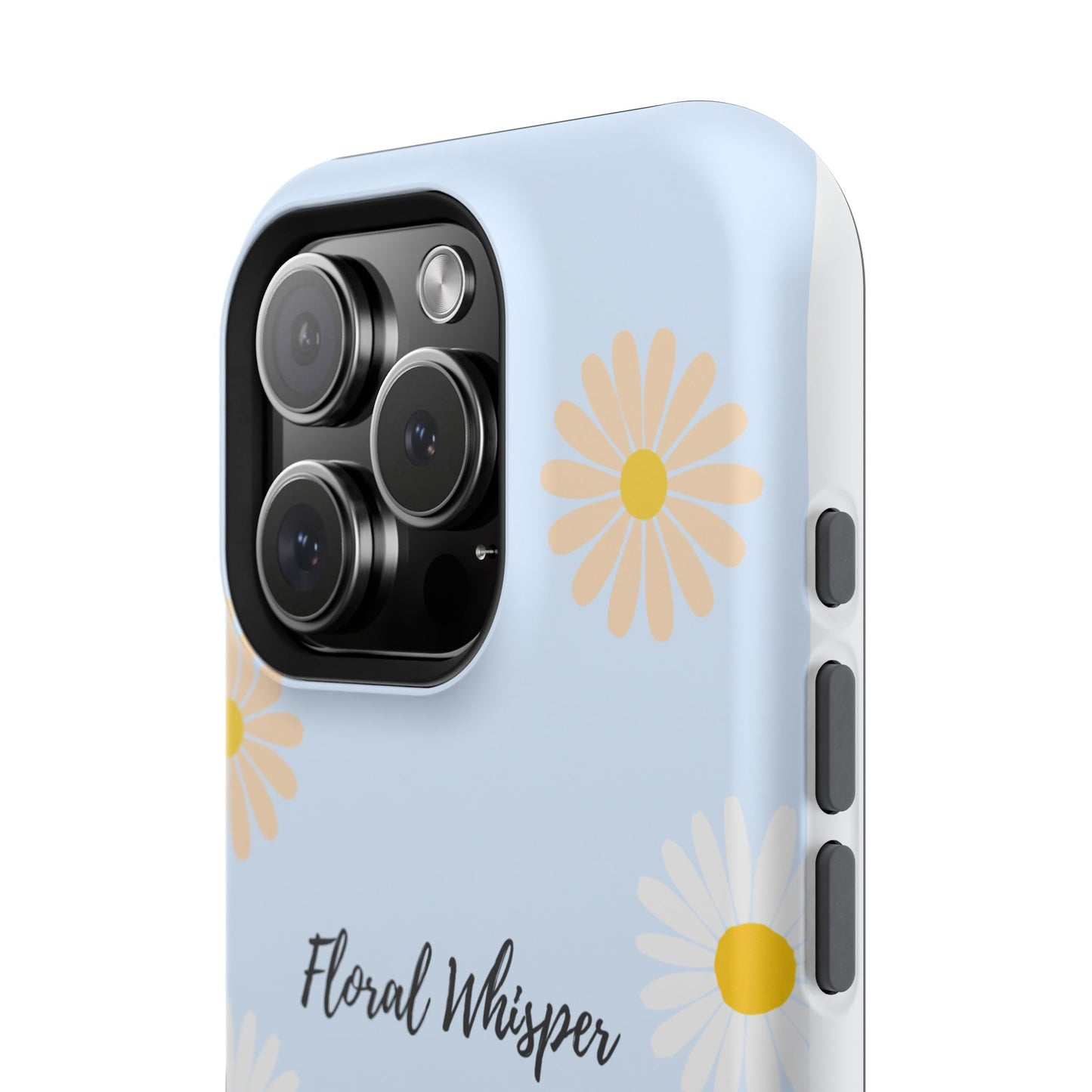 Floral Whisper Impact-Resistant Phone Case | Cute Floral Design, Summer Gift, Durable Phone Accessory, Nature Lover's Case, Protective Cover