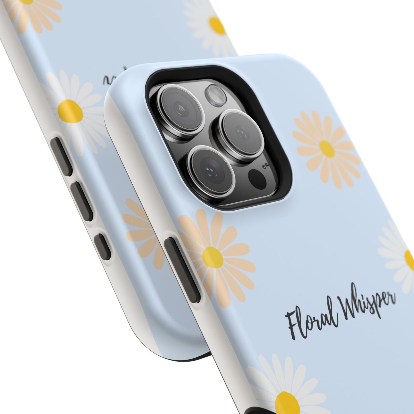 Floral Whisper Impact-Resistant Phone Case | Cute Floral Design, Summer Gift, Durable Phone Accessory, Nature Lover's Case, Protective Cover