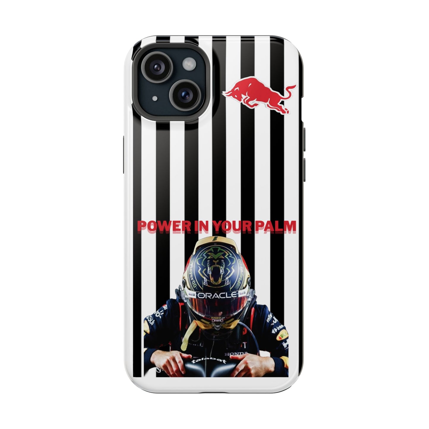 Sleek Magnetic Phone Case, Race Car Enthusiast Gift, Customizable Tough Protector, Unique Racing Design, Power in Your Palm