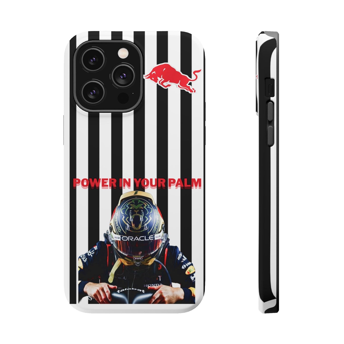 Sleek Magnetic Phone Case, Race Car Enthusiast Gift, Customizable Tough Protector, Unique Racing Design, Power in Your Palm