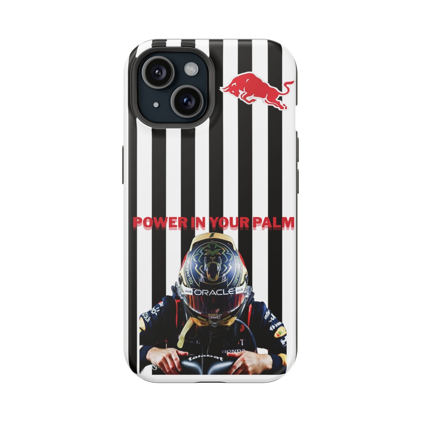 Sleek Magnetic Phone Case, Race Car Enthusiast Gift, Customizable Tough Protector, Unique Racing Design, Power in Your Palm