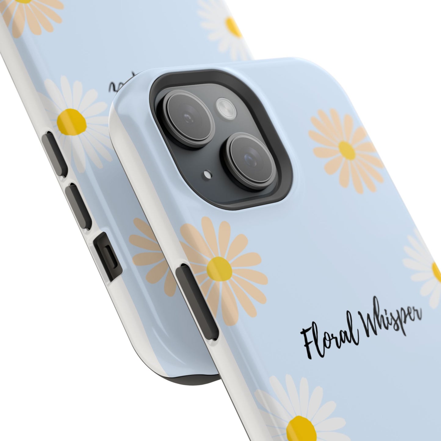 Floral Whisper Impact-Resistant Phone Case | Cute Floral Design, Summer Gift, Durable Phone Accessory, Nature Lover's Case, Protective Cover