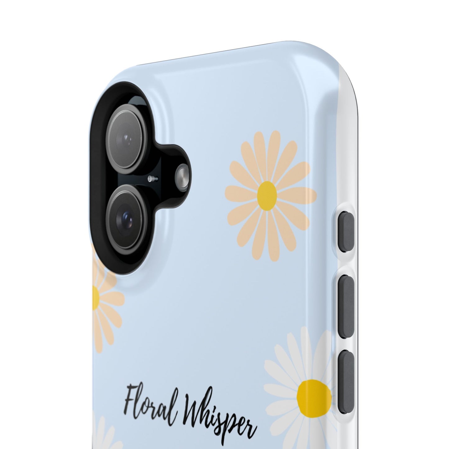 Floral Whisper Impact-Resistant Phone Case | Cute Floral Design, Summer Gift, Durable Phone Accessory, Nature Lover's Case, Protective Cover