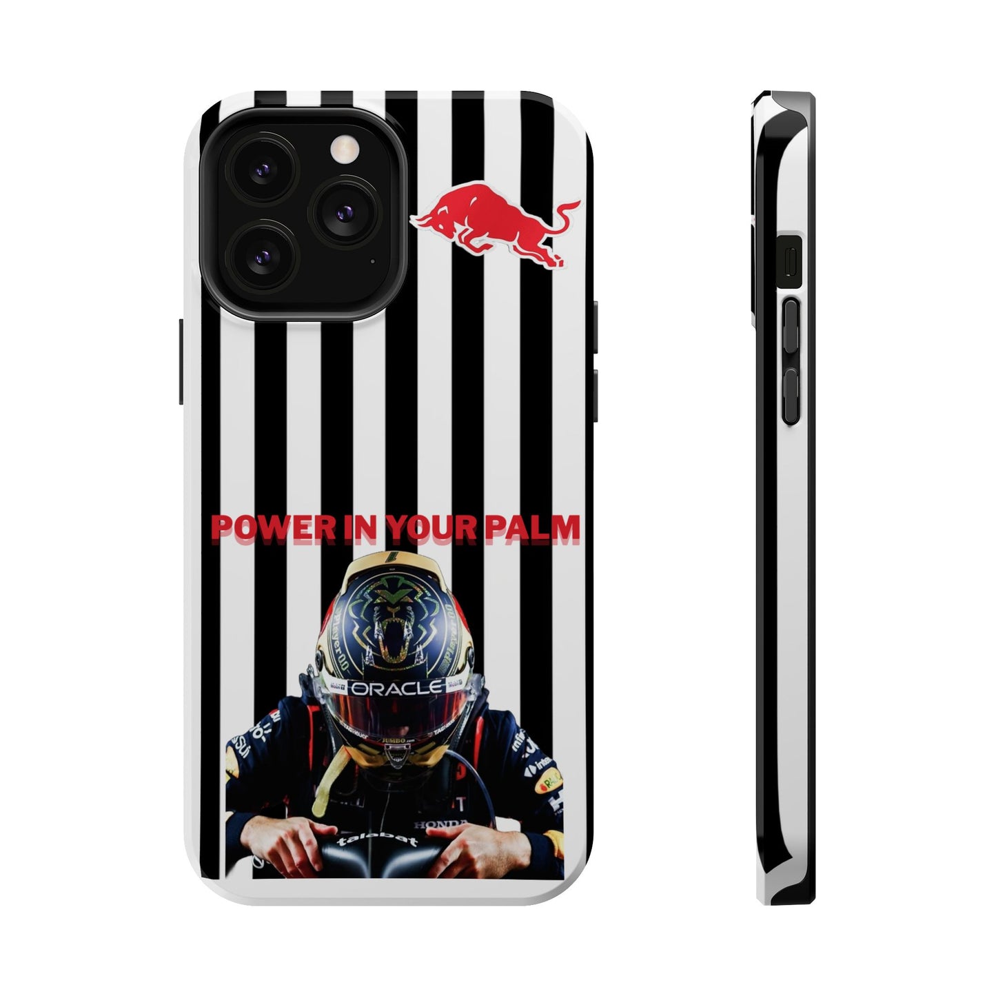 Sleek Magnetic Phone Case, Race Car Enthusiast Gift, Customizable Tough Protector, Unique Racing Design, Power in Your Palm