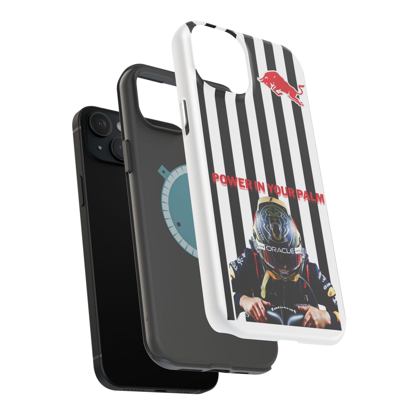 Sleek Magnetic Phone Case, Race Car Enthusiast Gift, Customizable Tough Protector, Unique Racing Design, Power in Your Palm