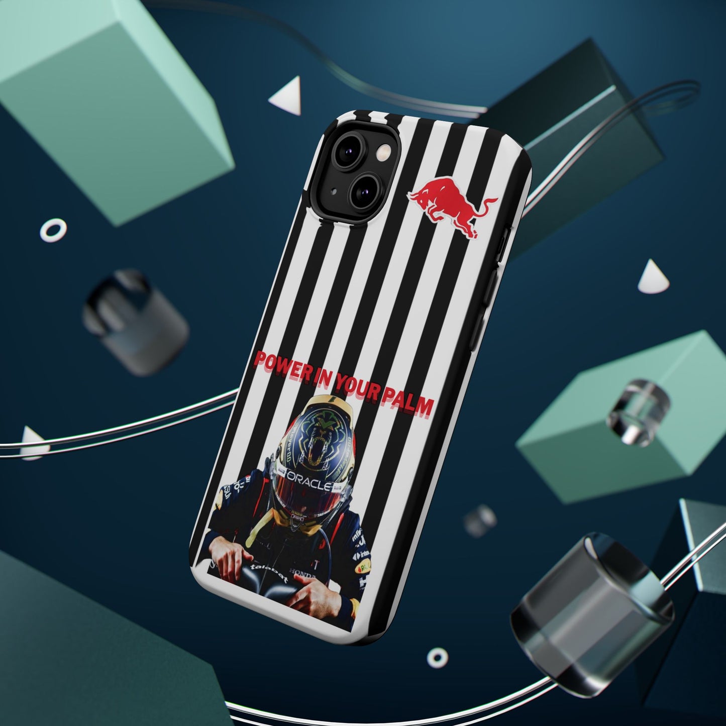 Sleek Magnetic Phone Case, Race Car Enthusiast Gift, Customizable Tough Protector, Unique Racing Design, Power in Your Palm