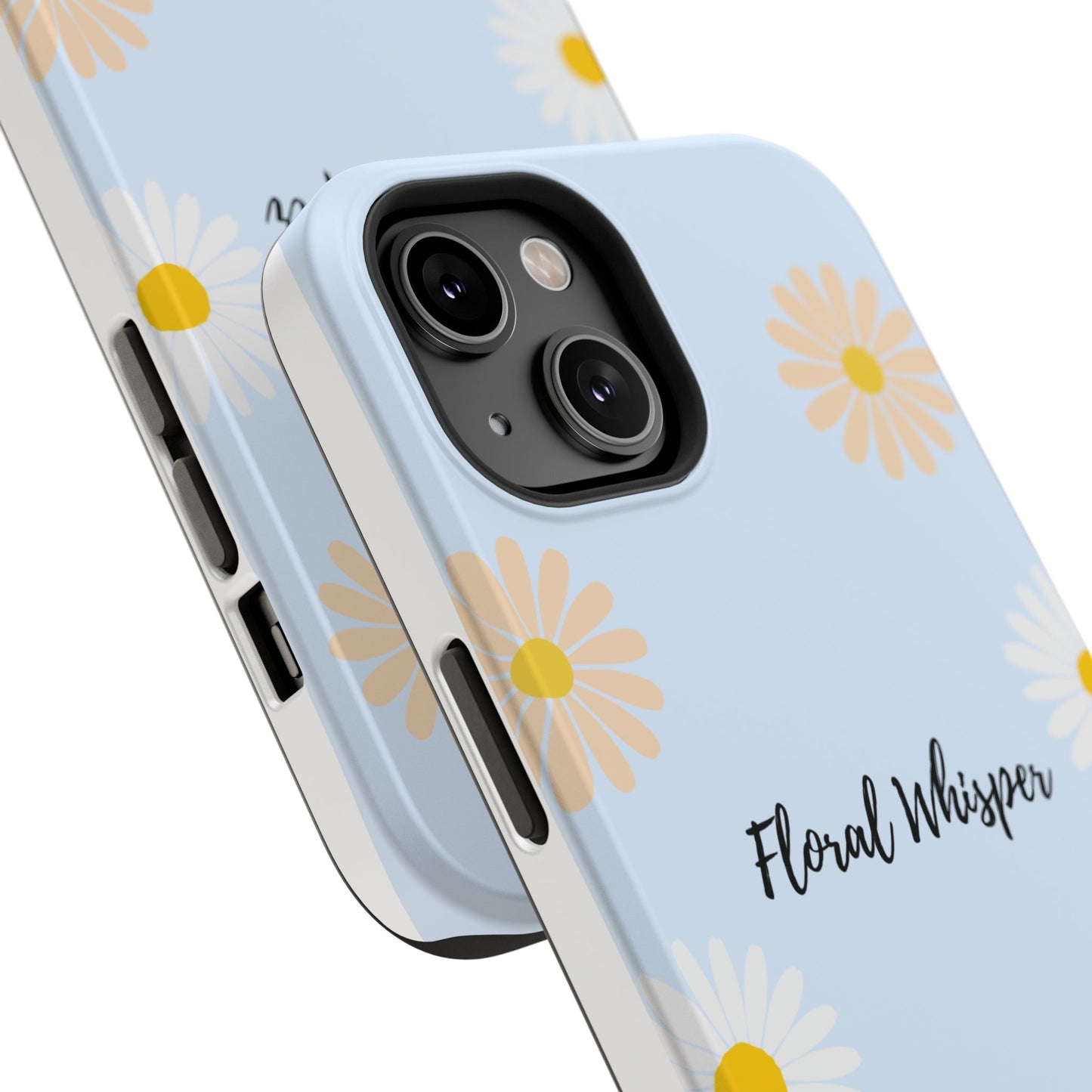 Floral Whisper Impact-Resistant Phone Case | Cute Floral Design, Summer Gift, Durable Phone Accessory, Nature Lover's Case, Protective Cover