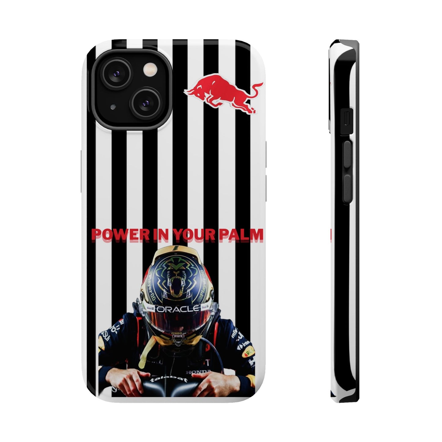 Sleek Magnetic Phone Case, Race Car Enthusiast Gift, Customizable Tough Protector, Unique Racing Design, Power in Your Palm