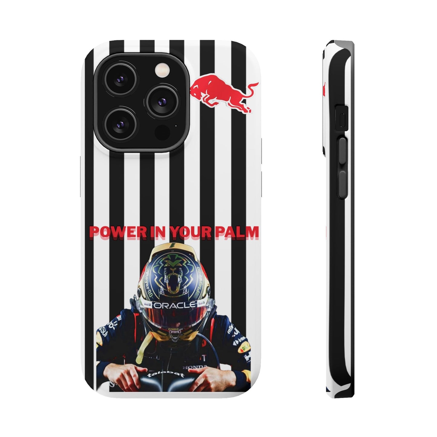 Sleek Magnetic Phone Case, Race Car Enthusiast Gift, Customizable Tough Protector, Unique Racing Design, Power in Your Palm