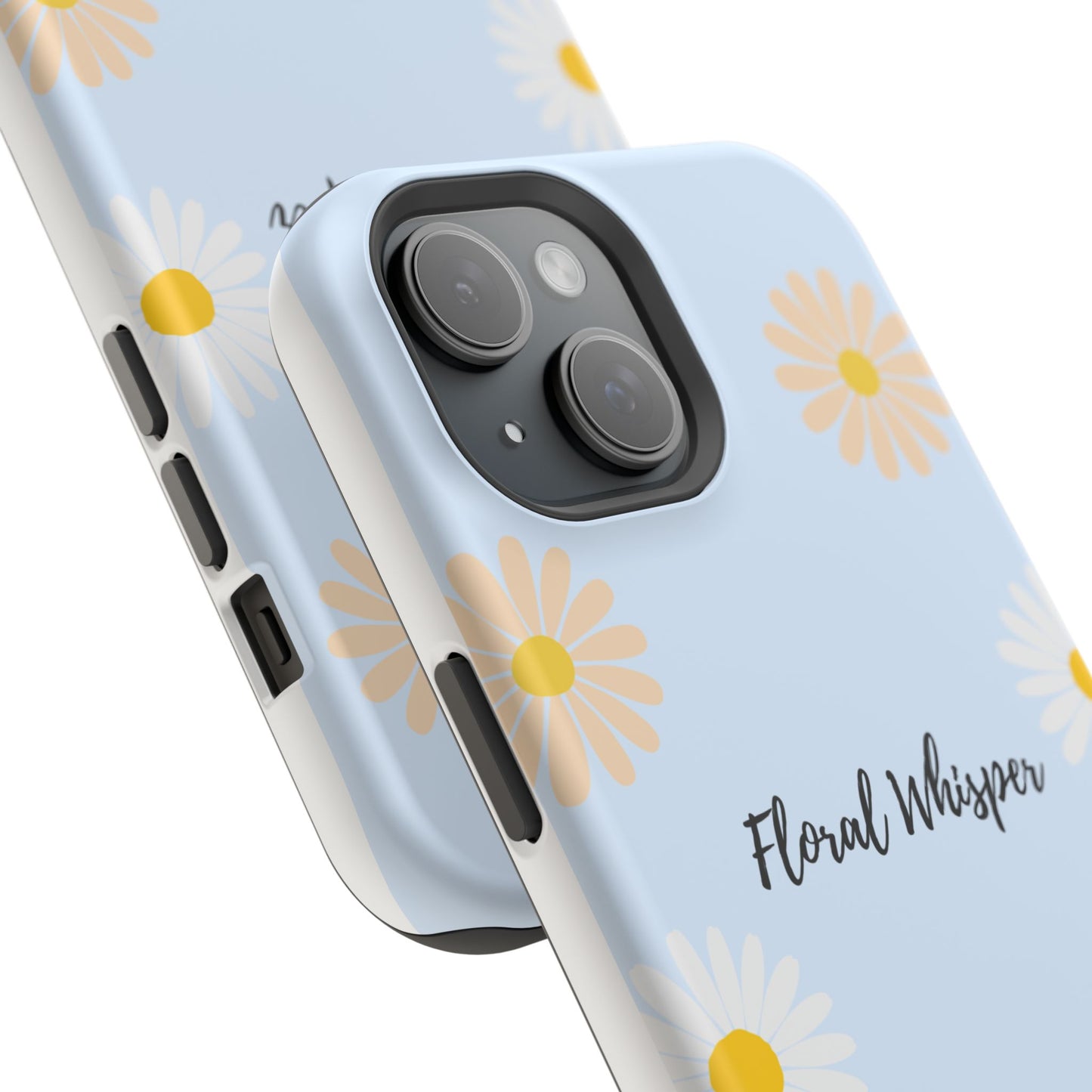 Floral Whisper Impact-Resistant Phone Case | Cute Floral Design, Summer Gift, Durable Phone Accessory, Nature Lover's Case, Protective Cover