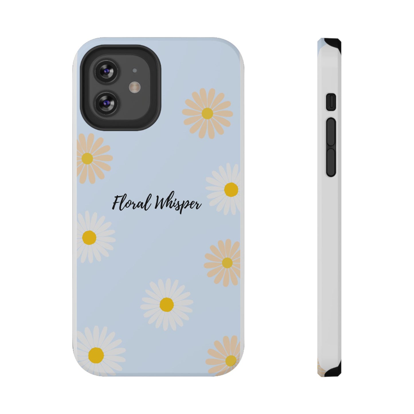 Floral Whisper Impact-Resistant Phone Case | Cute Floral Design, Summer Gift, Durable Phone Accessory, Nature Lover's Case, Protective Cover
