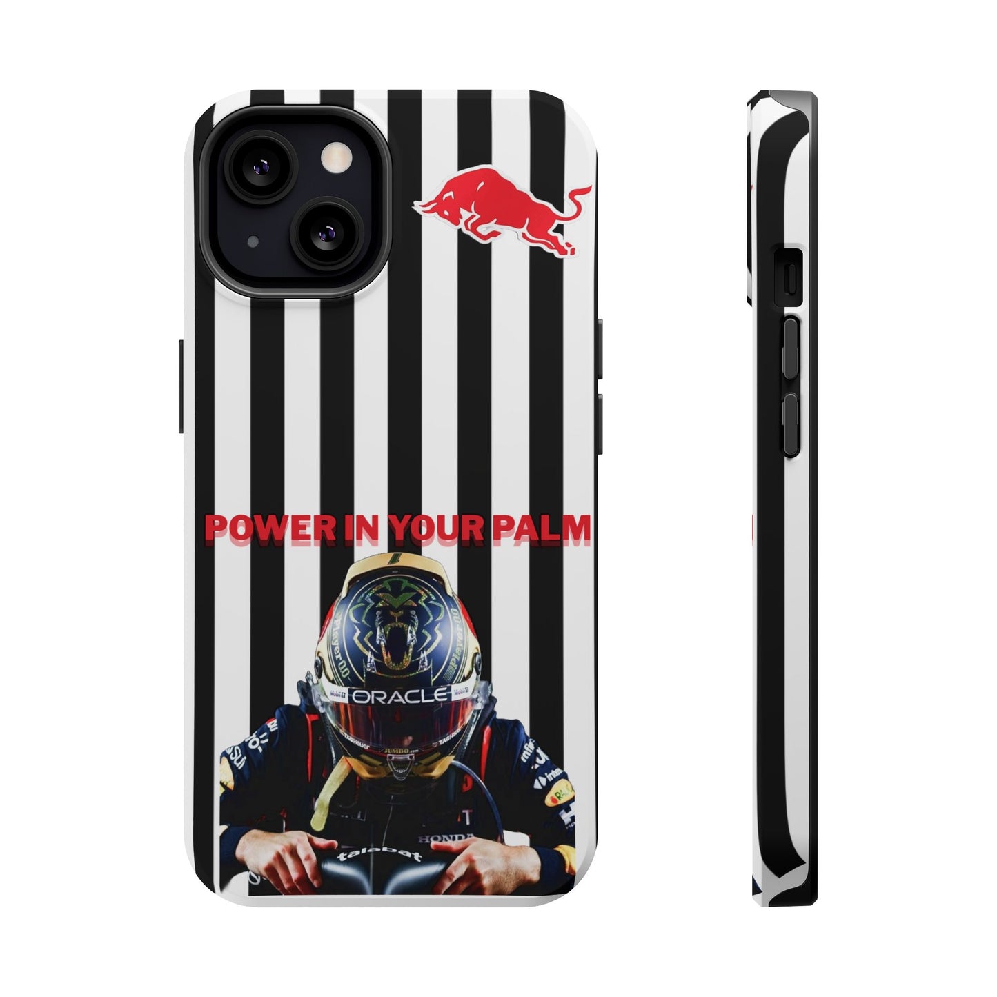 Sleek Magnetic Phone Case, Race Car Enthusiast Gift, Customizable Tough Protector, Unique Racing Design, Power in Your Palm