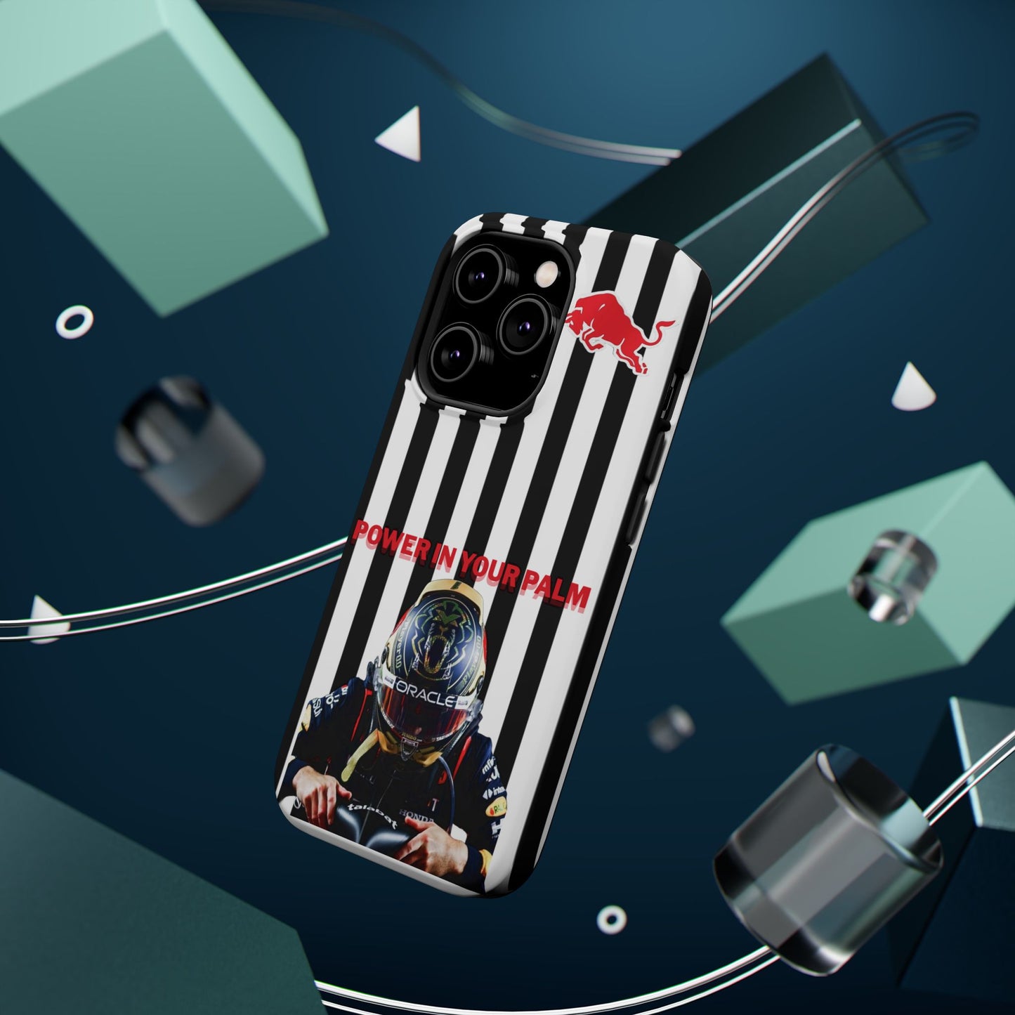 Sleek Magnetic Phone Case, Race Car Enthusiast Gift, Customizable Tough Protector, Unique Racing Design, Power in Your Palm