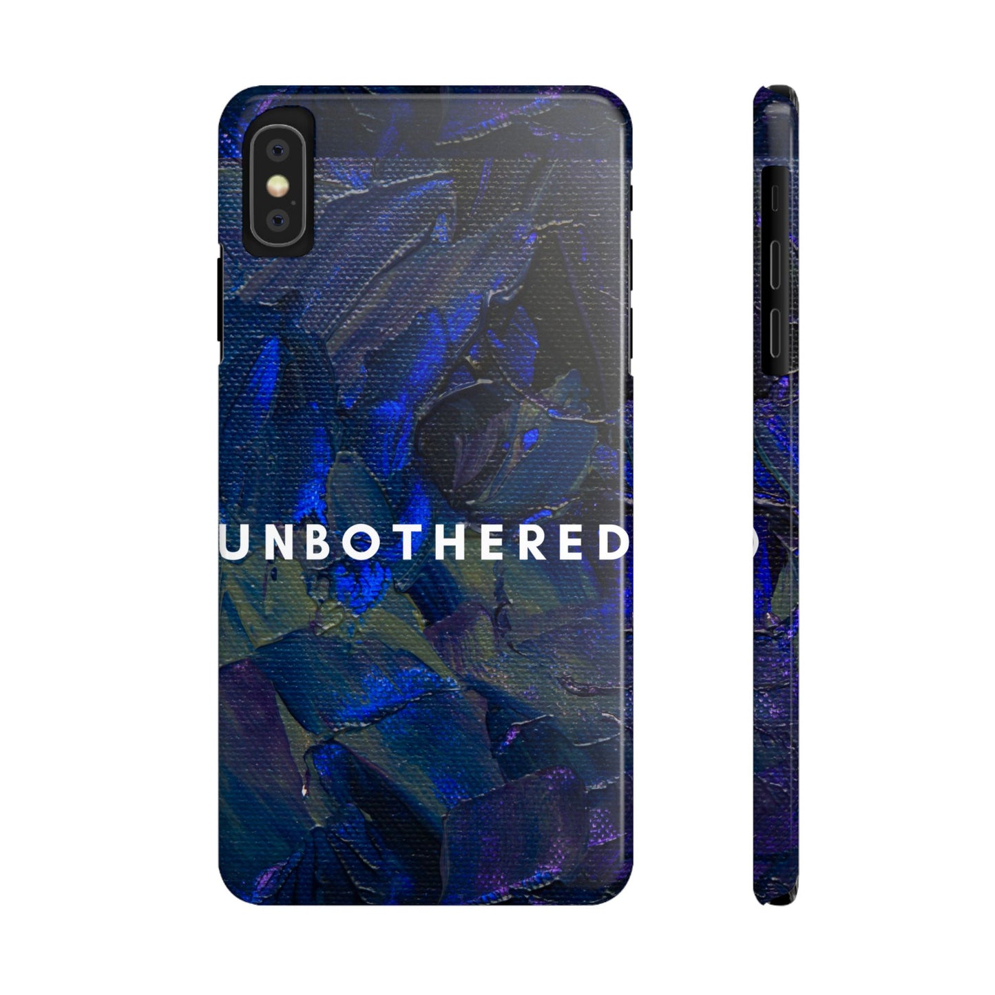 Unbothered Slim Phone Case - Stylish Accessory for Trendsetters, Gift for Minimalists, Phone Protector