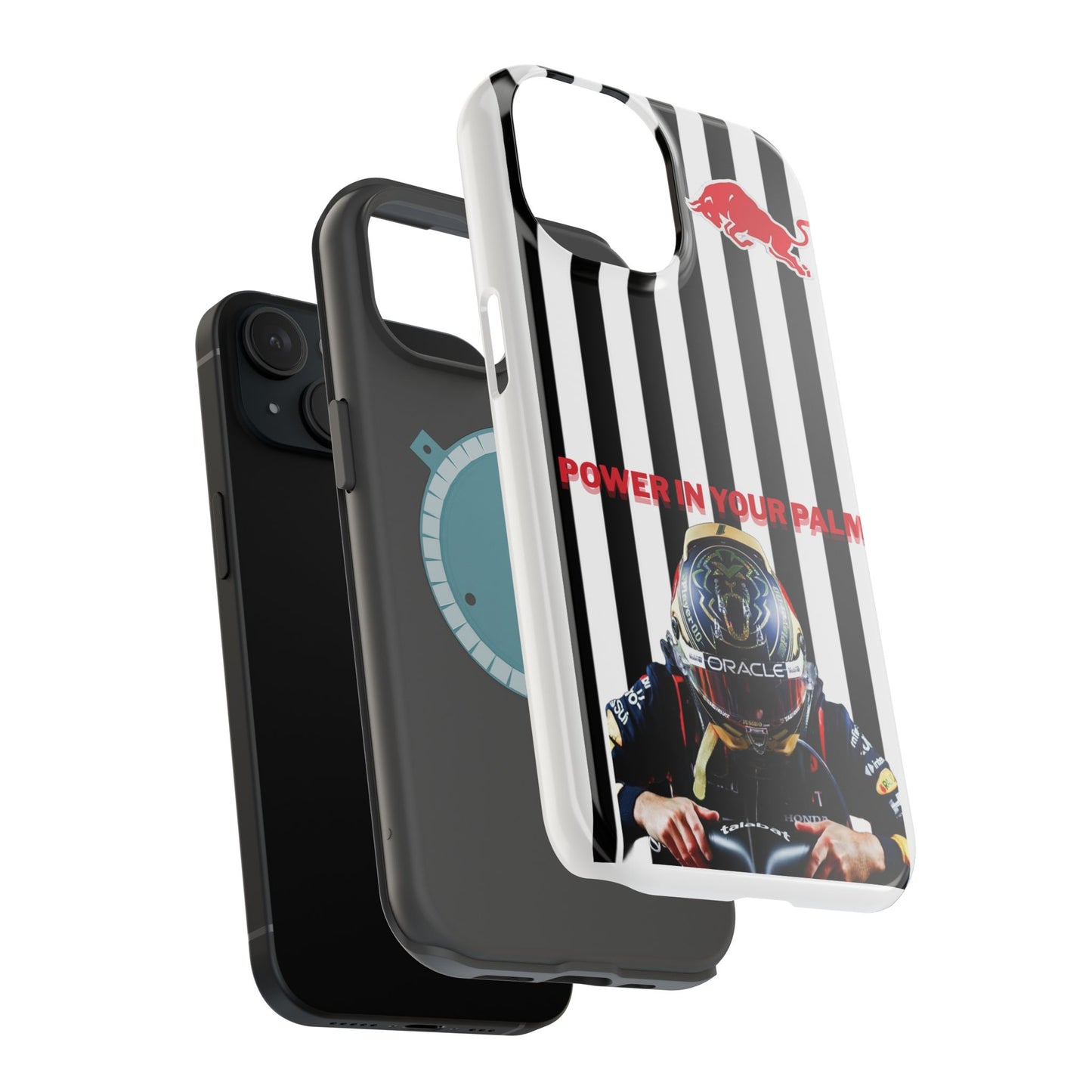 Sleek Magnetic Phone Case, Race Car Enthusiast Gift, Customizable Tough Protector, Unique Racing Design, Power in Your Palm