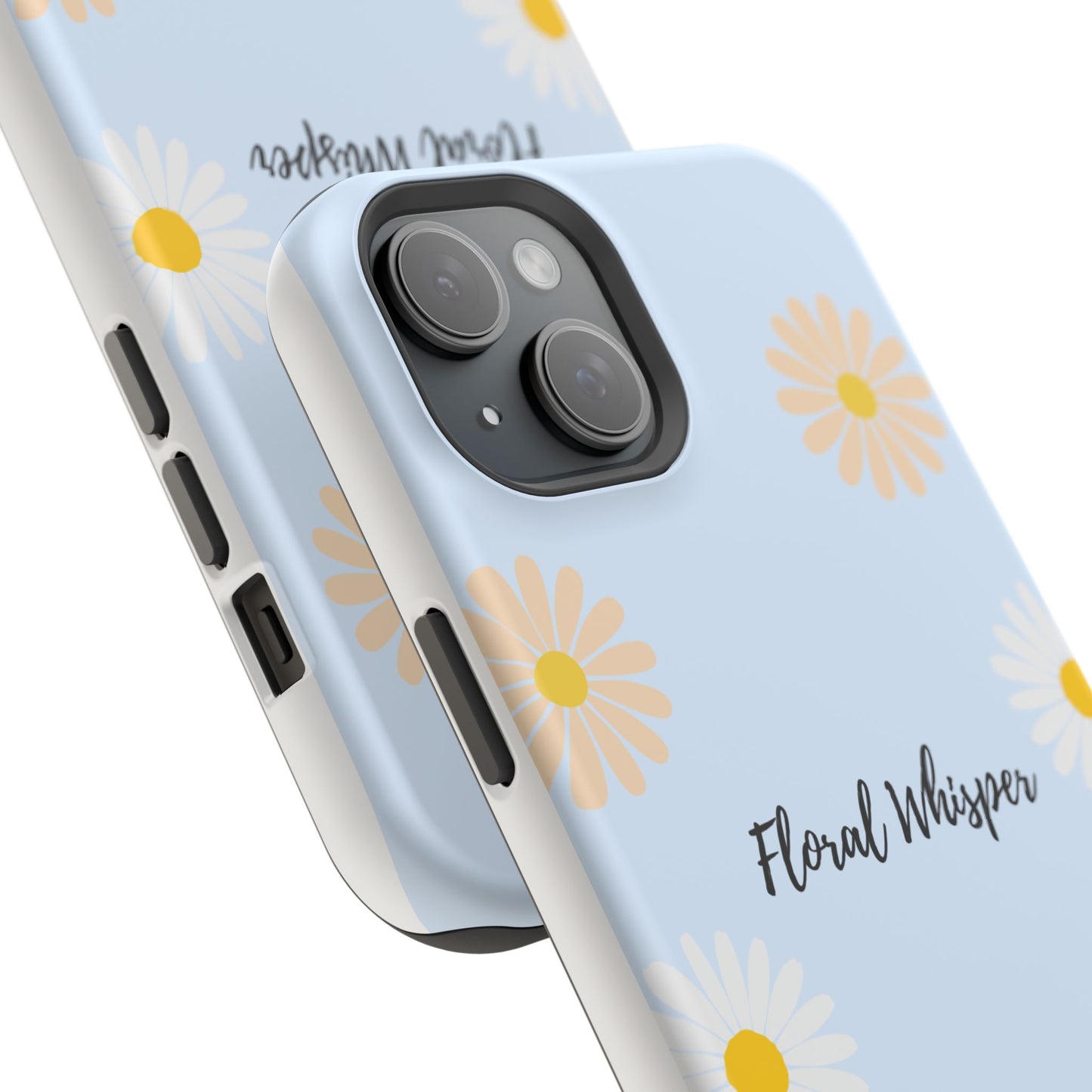 Floral Whisper Impact-Resistant Phone Case | Cute Floral Design, Summer Gift, Durable Phone Accessory, Nature Lover's Case, Protective Cover