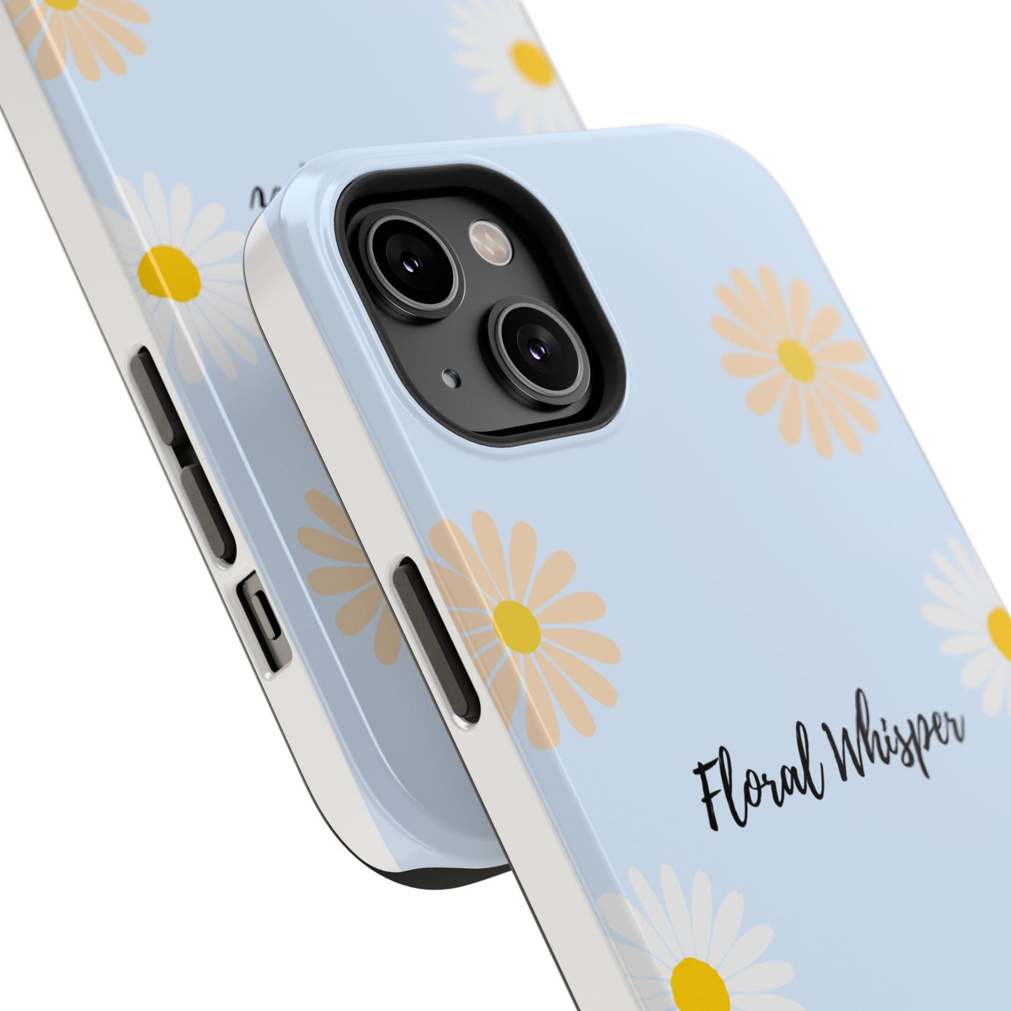 Floral Whisper Impact-Resistant Phone Case | Cute Floral Design, Summer Gift, Durable Phone Accessory, Nature Lover's Case, Protective Cover