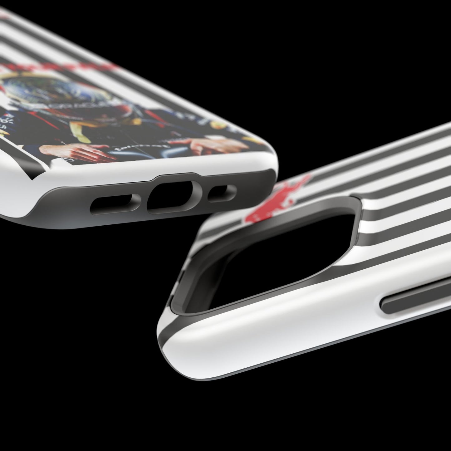 Sleek Magnetic Phone Case, Race Car Enthusiast Gift, Customizable Tough Protector, Unique Racing Design, Power in Your Palm