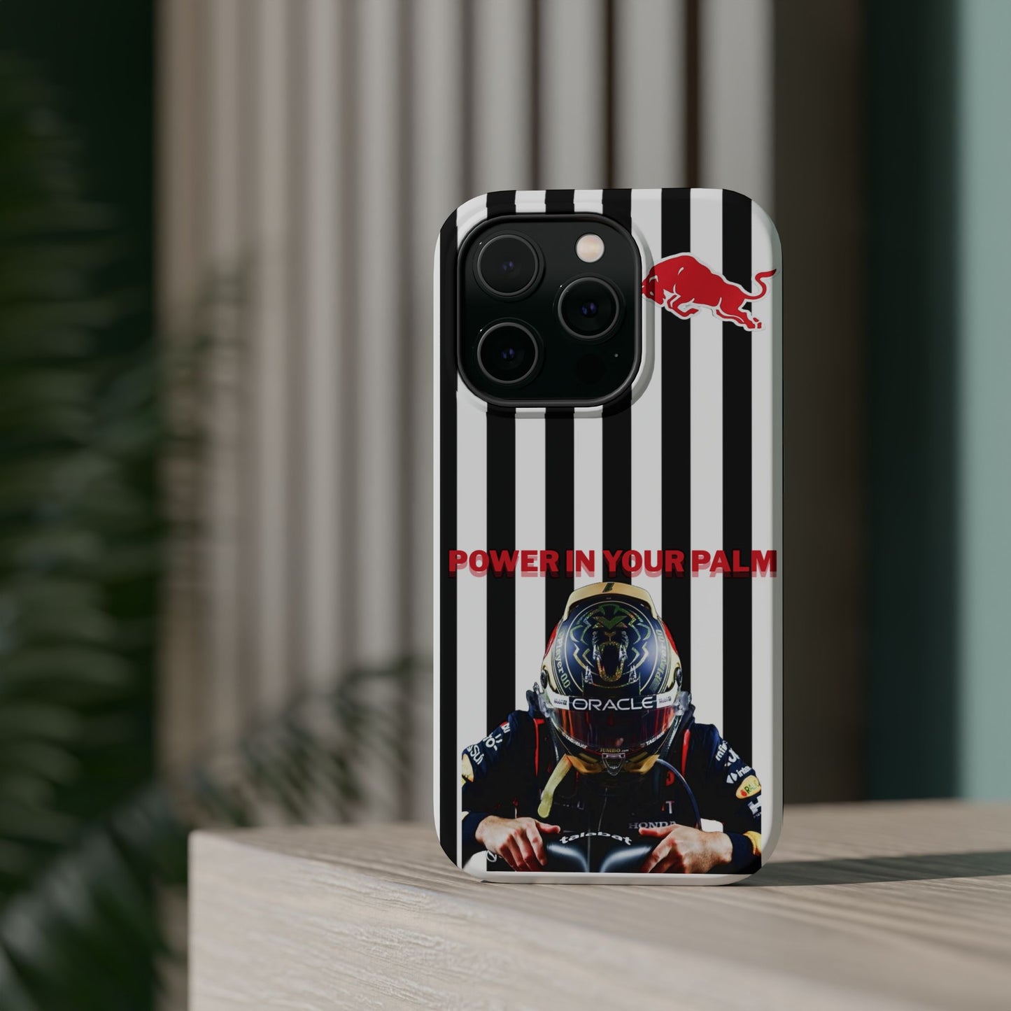 Sleek Magnetic Phone Case, Race Car Enthusiast Gift, Customizable Tough Protector, Unique Racing Design, Power in Your Palm