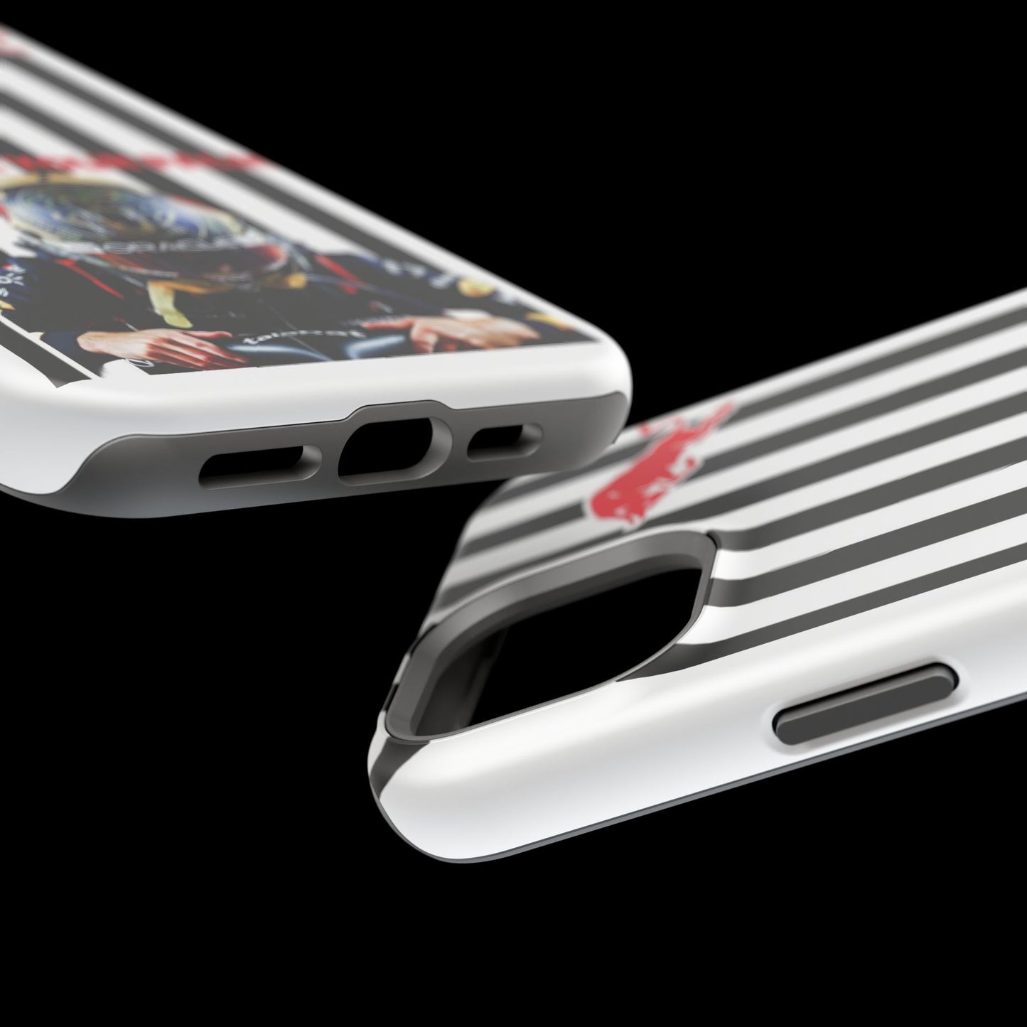 Sleek Magnetic Phone Case, Race Car Enthusiast Gift, Customizable Tough Protector, Unique Racing Design, Power in Your Palm