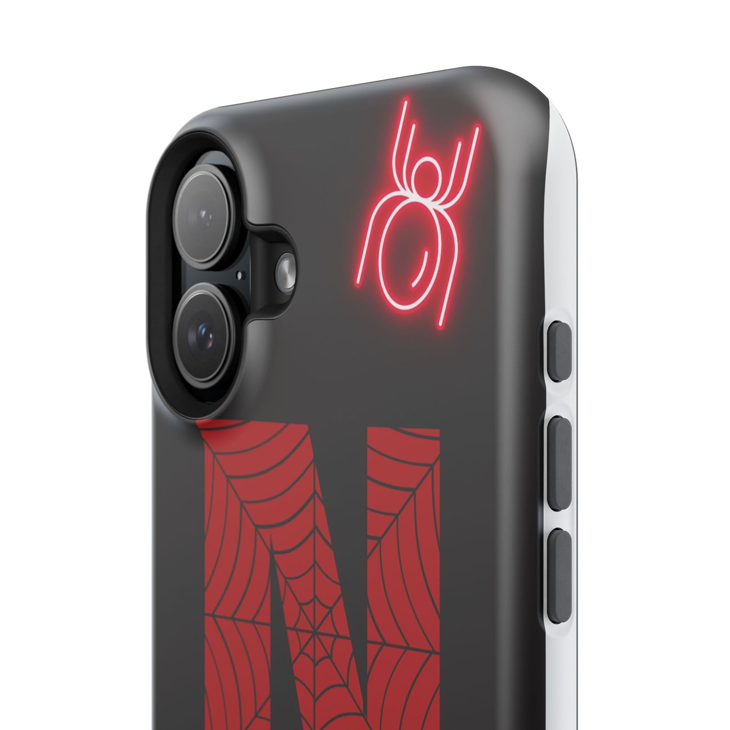 Spider-Design Impact Case for Netflix Lovers, Phone Cover, Gift for Movie Buffs, Halloween Accessory, Unique Phone Protector