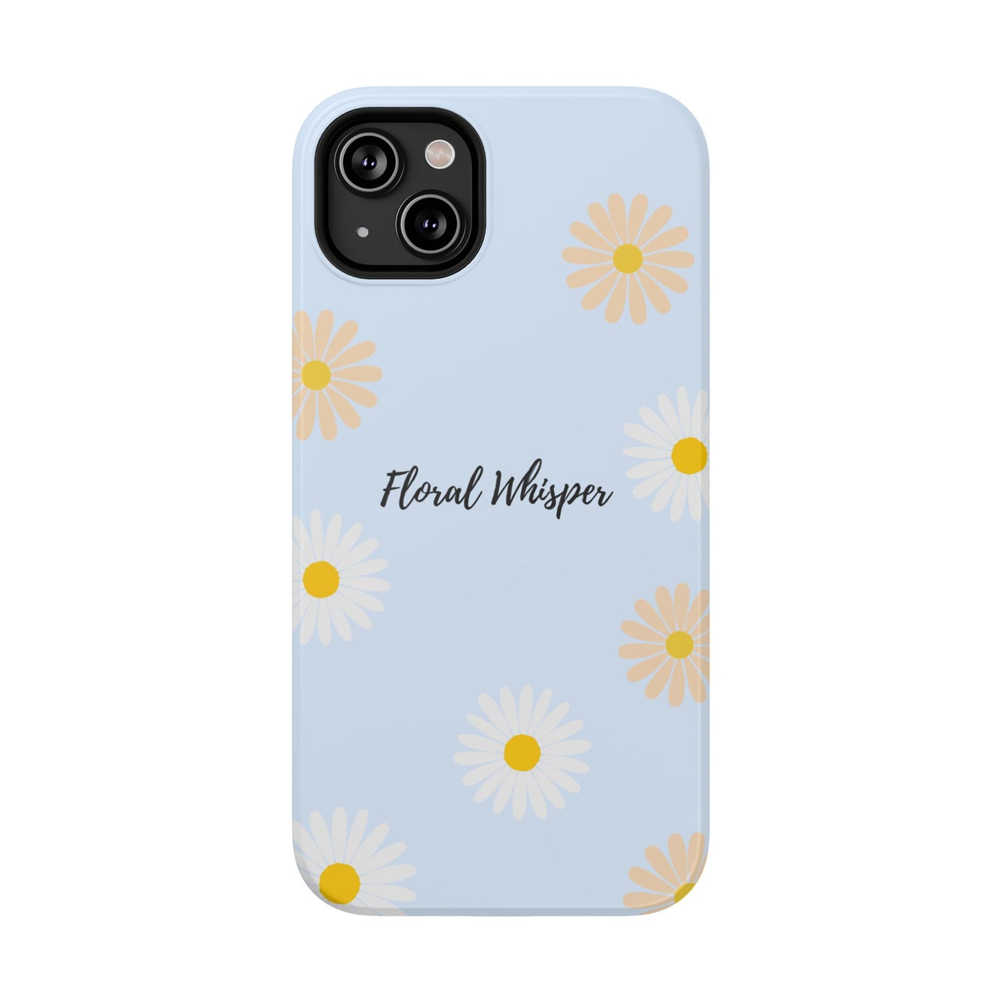 Floral Whisper Impact-Resistant Phone Case | Cute Floral Design, Summer Gift, Durable Phone Accessory, Nature Lover's Case, Protective Cover