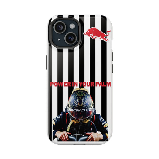 Sleek Magnetic Phone Case, Race Car Enthusiast Gift, Customizable Tough Protector, Unique Racing Design, Power in Your Palm